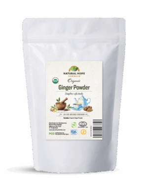 Organic ground ginger